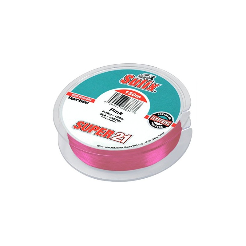Sufix - Super 21 Fluoro Lv Pink 150M20 - Ds1In0225K6B2S
