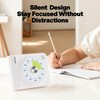 60-Minute Visual Timer, Magnetic Countdown Time Timers, Black