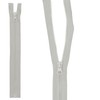 mumbi Zip Separable 5 mm 25 cm Grey Plastic Zips