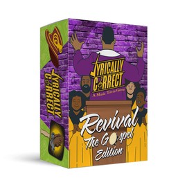 Lyrically Correct Revival Music Trivia Card Game - The Gospel Edition - Finish The Lyrics Challenge, Fun for Adults, Party or Family Night