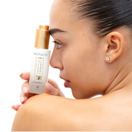 SKIN&CO Truffle Therapy Facial Oil, 1 FL OZ, For Women + Men, Providing Deep Hydration, Anti-Aging Benefits, And A Radiant Glow With Black Winter Truffle, Made in Italy