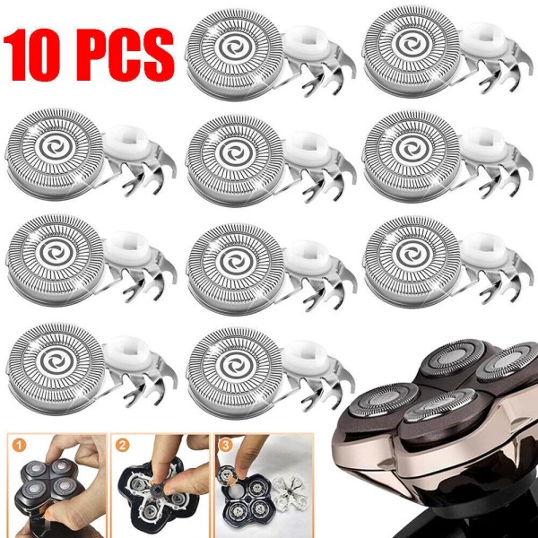 Unbranded 10 PACK Shaver Replacement blades for Skull Pitbull Shaver