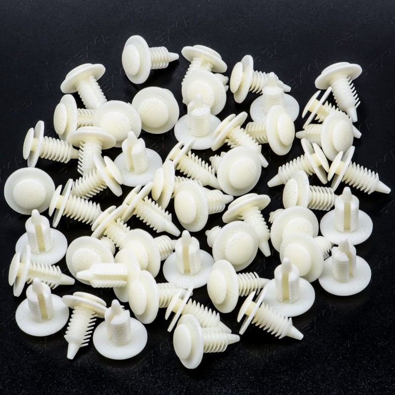Rexka 50pcs Door Trim Panel Retainer Clips 6503709 for Dodge