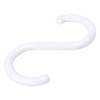 uxcell Plastic S Shape Hooks Hangers Clasp for Home Organization