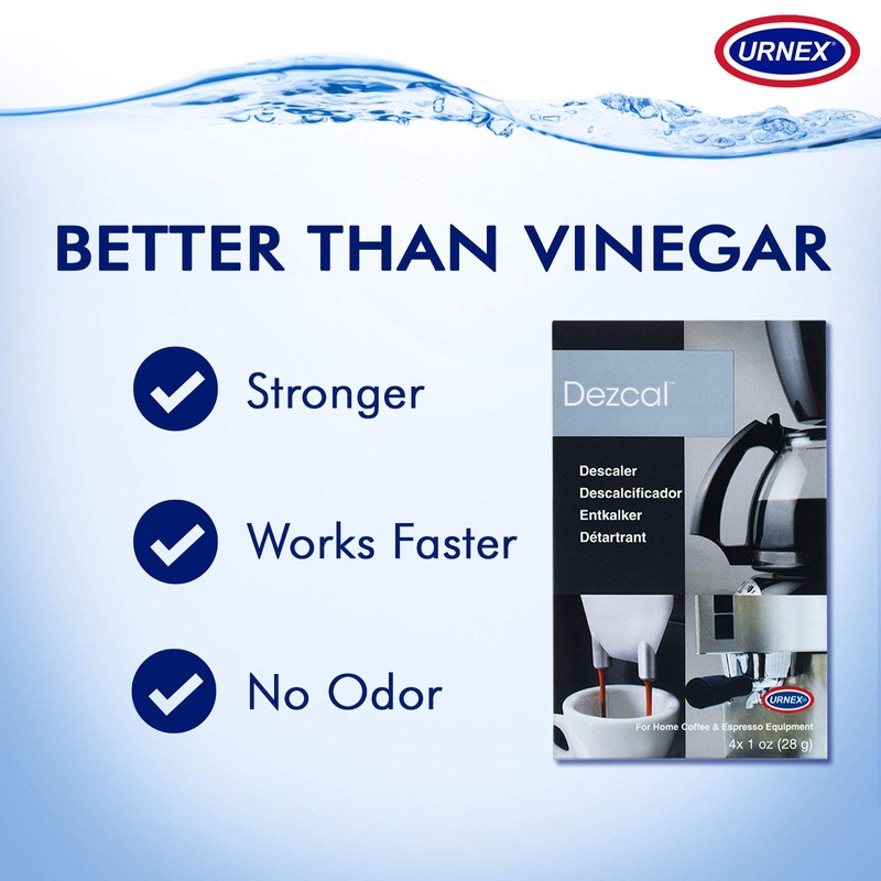 Urnex Dezcal Home Activated Descaler For Home Coffee & Espresso