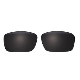 NicelyFit Polarized Replacement Lenses for Oakley Fuel Cell Sunglasses (Black Iridium)