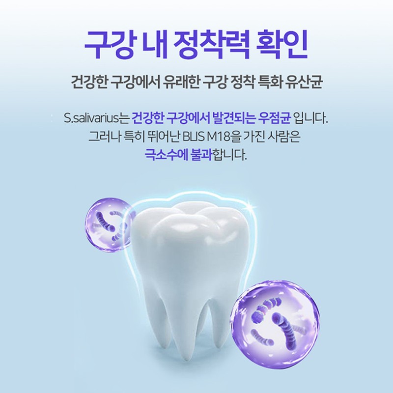 Doctor Pyto Dr. Phyto Dentibag Oral Lactobacillus BLIS M18 Probiotics