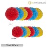 Blue Yellow Red Paper Pom Poms,Party Tissue Paper Flowers Balls,Party