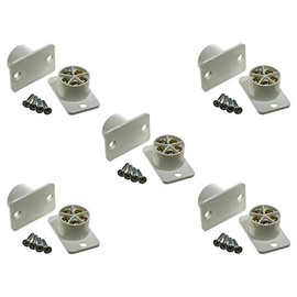 5 Pack Burglar Alarm Door Contact Detectors, Wired White Quick Fit Contacts - Professional Quality