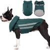 IKIPUKO Dog Coats for Medium Dogs Waterproof Warm Winter Jacket
