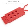 Set of 10 Safety Lock Hasp Insulating Nylon Padlock Hasp