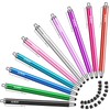 Personal Computer Stylus Pens for Touchscreens,MEKO 10 Pack Thin Rubber