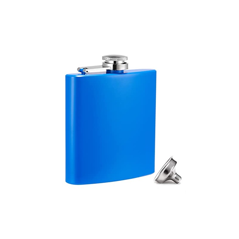 Hillside-Kit Hip Flask Pocket Alcohol Dranking Flask 6 OZ Stainless
