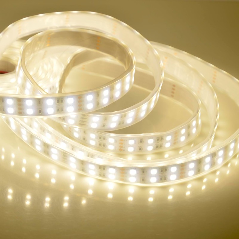 DealLED Super Bright 12V Double Row 600LED LED Strip Light,