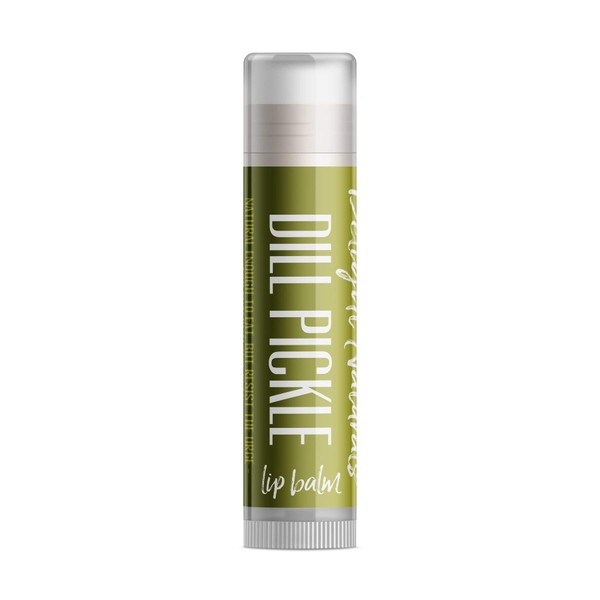 Delight Naturals Dill Pickle Lip Balm - Single Tube