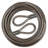 Security Cable with Loops, 10MM Heavy Duty Lock Cable, 4FT