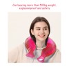 1400ml Hot Water Bottle U Shaped Reduce Pain Transparent Hot