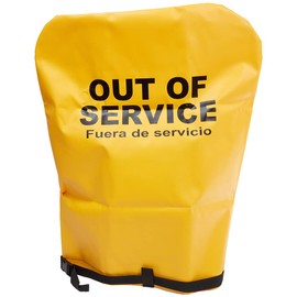 Yellow Fire Hydrant Cover (Out of Service)