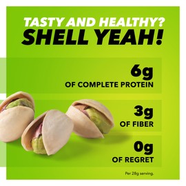 Wonderful Pistachios In Shell, Roasted & Salted Nuts, 48 Ounce Resealable Bag, Protein Snacks, Bulk Snacks, Healthy Snacks for Adults