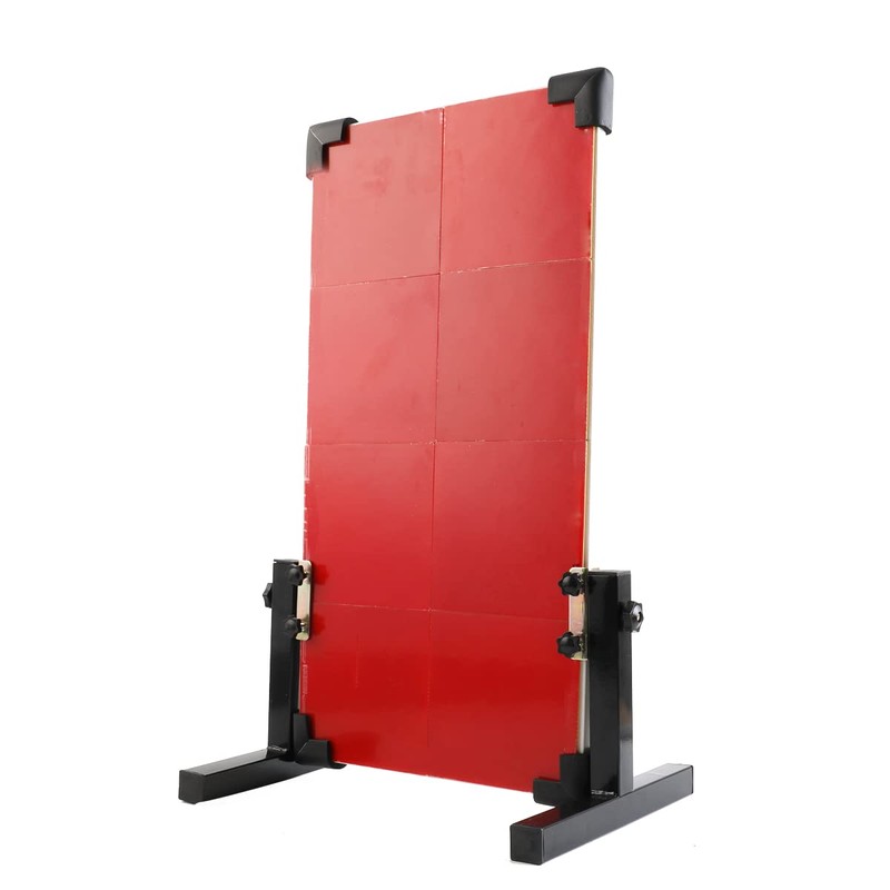 Cozyel Table Tennis Rebound Board Rebounder with 8 Red Rubbers,
