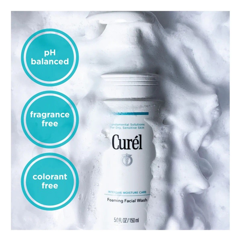Curel Limpiador Facial Japonés Para Piel Sensible