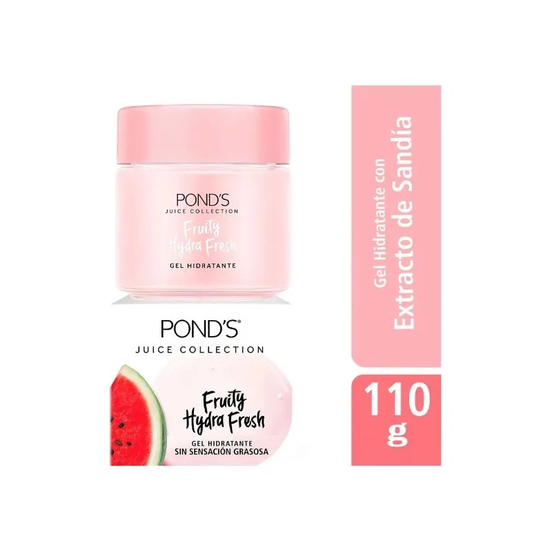 Pond´s Fruity Hrydra Fresh Sandía Gel Hidratante 110g Mixta Día/noche