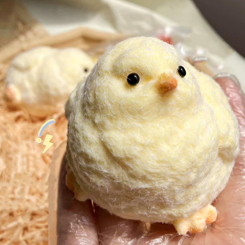 1pcs Handmade Taba Squishy Chick Ultra Soft Squishy Fidget Toys