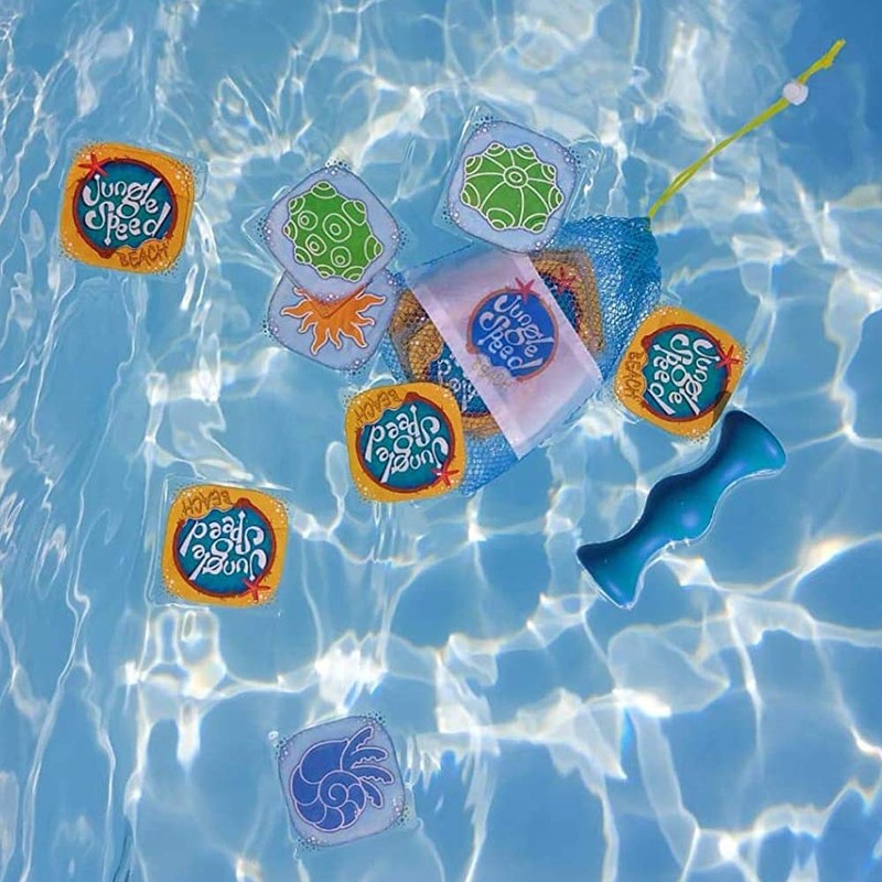 Asmodee – Jungle Speed Beach, jsbeac01es