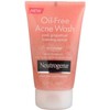 Neutrogena Oil-Free Acne Wash Foaming Scrub, Pink Grapefruit 4.2 oz