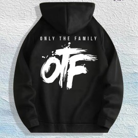ONLY the FAMILY (OTF) Graphic Hoodie 100% Cotton US Warehouse 7 ColorsColor: Red, Size: Xl