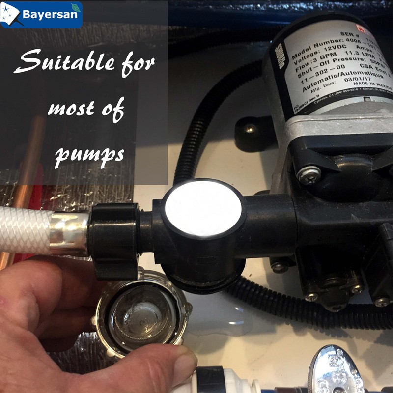 Shurflo Strainer Threaded 1/2" - Wing Nut Fastening