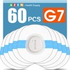 AZEN 60Pcs G7 Adhesive Patches Waterproof, Premium Pre-Cut Protection Hypoallergenic