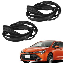 Aepiraza 2PCS Front Left and Right Door Window Run Channel Seal Rubber Strip Fit for Toyota Corolla S LE CE Sedan XRS Sport Sedan 2002-2008 Replace 68151-02050 Driver Side 68161-02050 Passenger Side