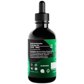 Liposomal Liquid folate (as 5-MTHF, The Active Form of folic Acid.) Advanced Nutrient delivery System, Made in The UK by lipolife. 60ml = 60 Servings. 500mcg of folate per 1ml. LLF1