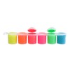 Primo Premium Tempera Paint Pot Set, 6-Color Fluorescent Set, Great
