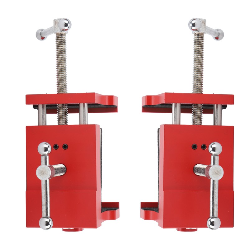2Pcs Cabinet Clamps Firm Fixing Easy Operation Rugged Portable Face