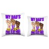 Fight Is My Fight Hidradenitis Suppurativa My Dad's Throw Pillow,