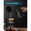 INTASTING Electric Kettle, Gooseneck Electric Kettle, ±1℉ Temperature Control, Stainless
