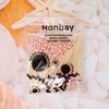 Honbay 100PCS Pink Pearl Bamboo Cocktail Picks Fruit Food Hamburger