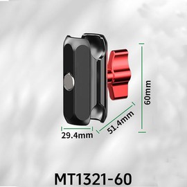 RAYWOWO Camera Clamp Mount Accessories Kit 360° Ball Head Magic Arm Photography Freely for Motorcycle Bike Mirror Gopro AKASO DJI Insta360 Action Camera (Arm MT-1321)