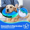 FWLWTWSS Inflatable Dog & Cat Collar, Protective Collar Dog with