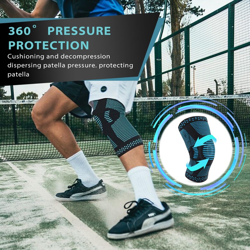Viexpand Knee Support for Men and Women, Compression Knee Support