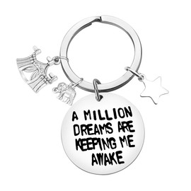 Baipilu Thanksgiving Christmas Gifts Keychain Inspirational Gift for Women Men Graduation Gifts for Teen Girls Boys Encouragement Birthday Gift for Son Daughter Niece