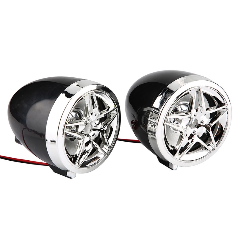 Waterproof Motorcycle BT MP3 Player Audio Stereo Speaker System USB