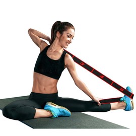 1 Pieces Yoga Straps Stretching Yoga Stretch Strap Multi Loops Adjustable Exercise Band Yoga Stretch Assist Strap for Physical Therapy Workout Flexibility Pilates Recovery Dance and Gymnastics