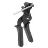 Black Cable Tie Gun Stainless Steel Ties Automatic Tensioner Cutter