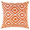 TreeWool (2 Pack Ogee Ikat Accent Cotton Canvas Cushion Covers