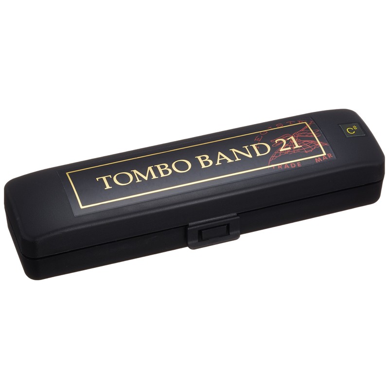 TOMBO 3121 Duplicate Harmonica Dragonfly Band, 21 Holes