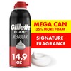 Gillette Foamy Classic Shave Foam for Men, Protection Against Shaving