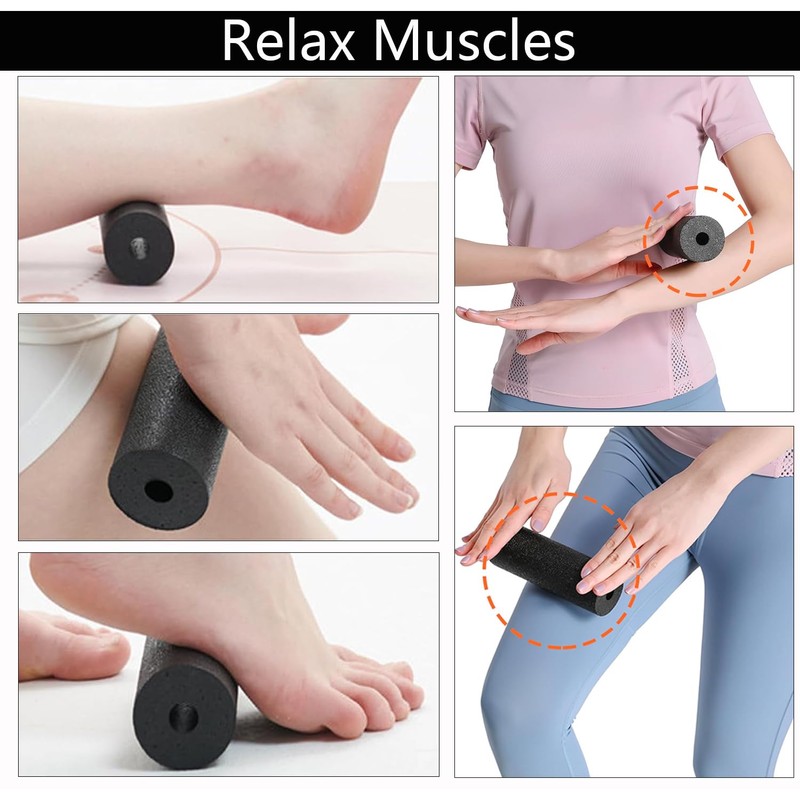 Mini Foam Roller - Muscle Massage Rollers for Trigger Point